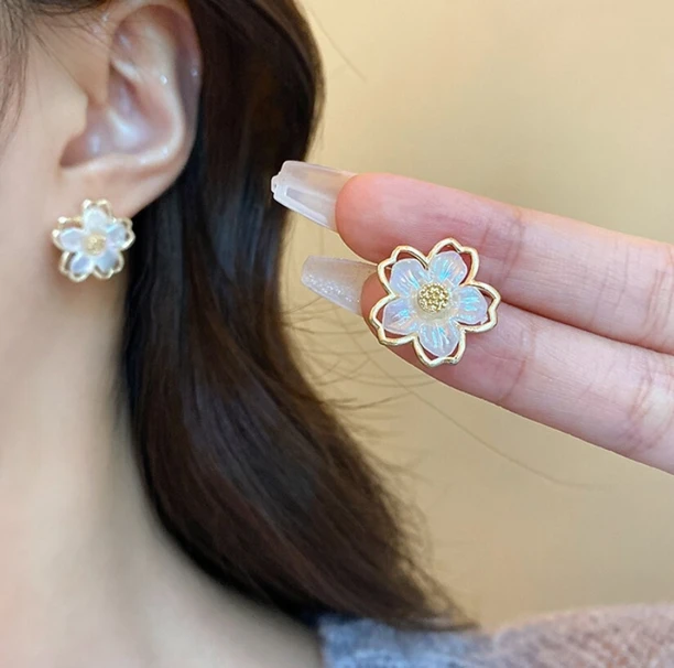 Floral Studs Earrings